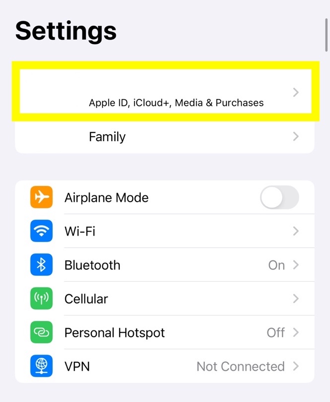 apple id Einstellungen 1.jpeg